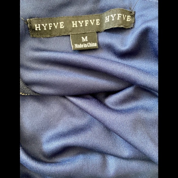 HYFVE navy blue spaghetti strap dress size medium - Picture 5 of 5